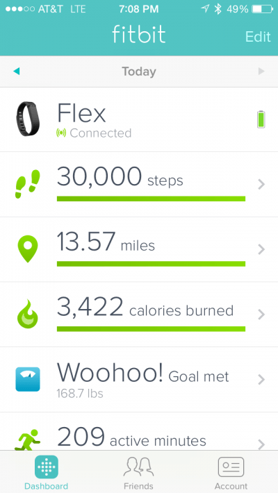 My First 30,000 Step Day – Jamie Todd Rubin